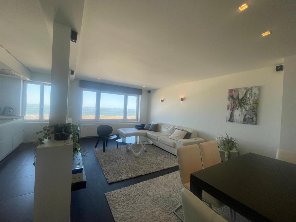 Luxe app - Zeedijk Mariakerke - Prachtig zeezicht Appartement Oostende Buitenkant foto