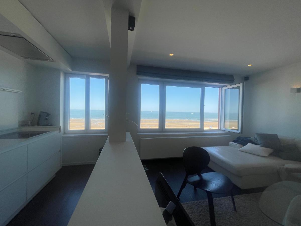 Luxe app - Zeedijk Mariakerke - Prachtig zeezicht Appartement Oostende Buitenkant foto