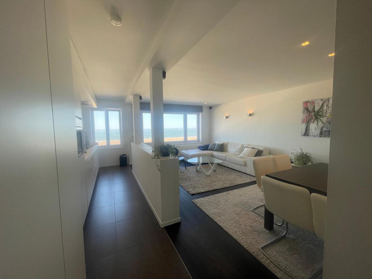 Luxe app - Zeedijk Mariakerke - Prachtig zeezicht Appartement Oostende Buitenkant foto