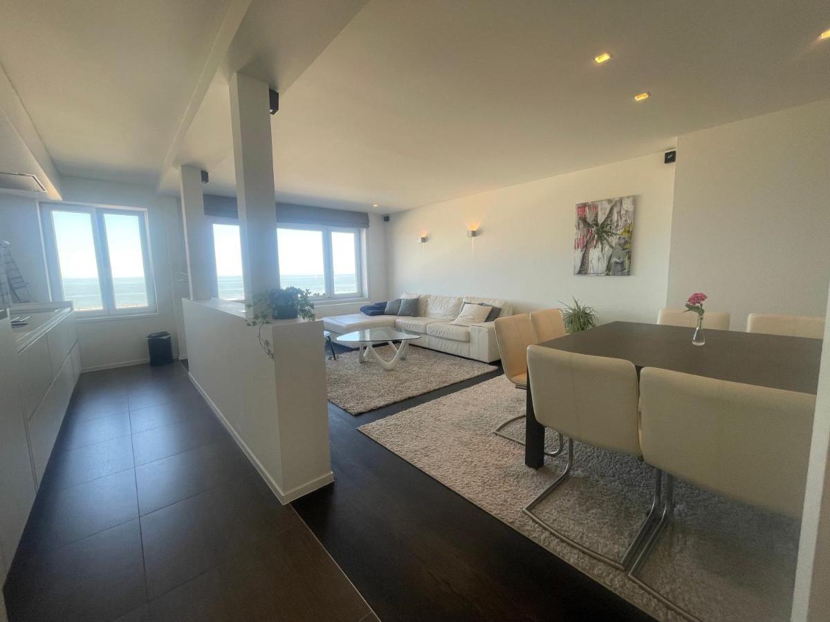 Luxe app - Zeedijk Mariakerke - Prachtig zeezicht Appartement Oostende Buitenkant foto