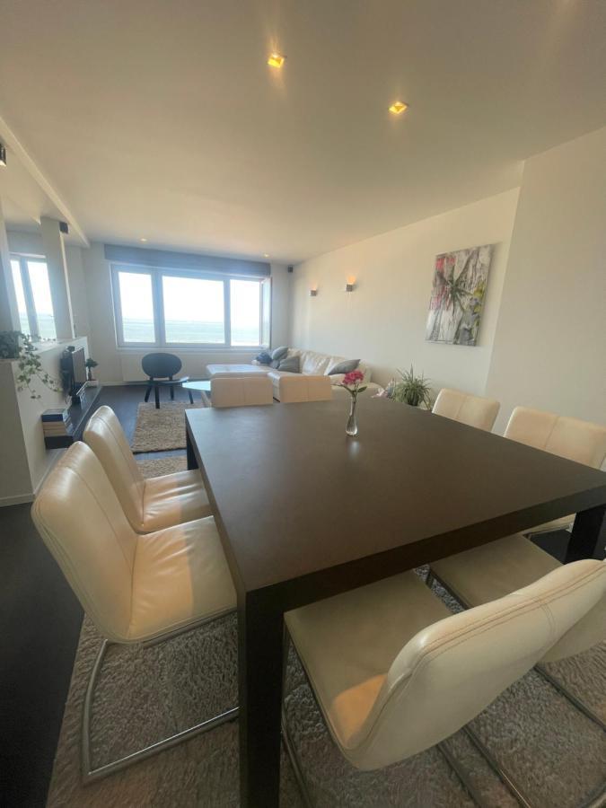 Luxe app - Zeedijk Mariakerke - Prachtig zeezicht Appartement Oostende Buitenkant foto
